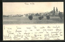 AK Etoy, Vue générale, 1900
