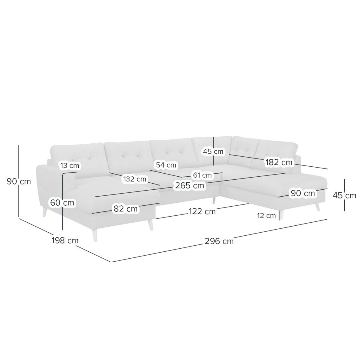 Sofas: Anthrazitfarbenes Ecksofa mit Schlaffunktion – Gebraucht aus Rüti ZH von Darline29 5