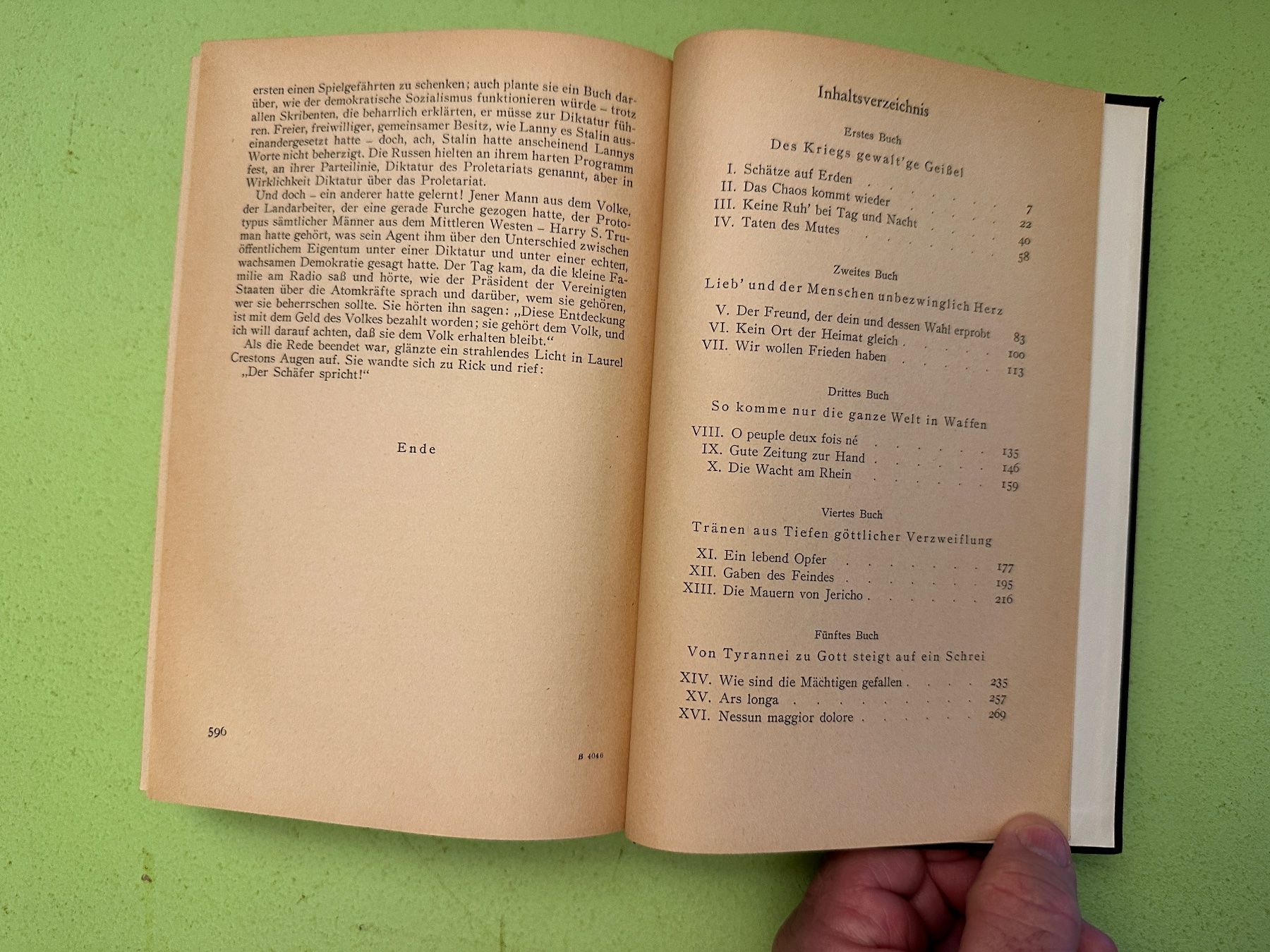 Livres: Upton Sinclair: O Schäfer, sprich! (O Shepherd, speak!) 1953 – D'occasion à Zürich par allp 8