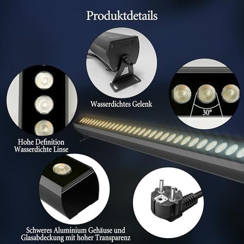 Lampes: 50CM LED Spotlight 36W Wallwasher with Remote Control and – Neuf avec emballage d'origine à Hundwil par Mr.Wong 7