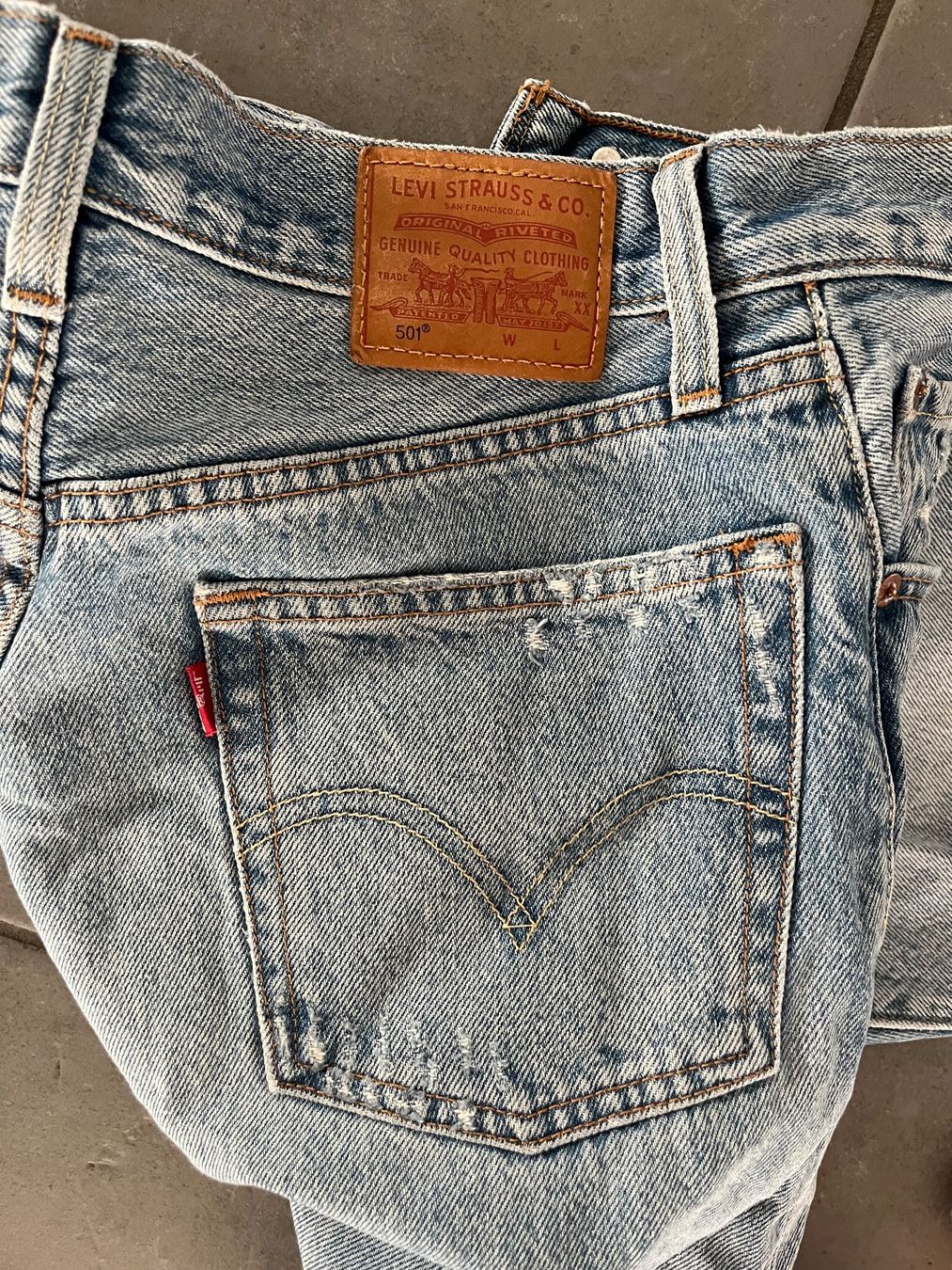 Levi's Jeans: Levi‘s Jeans 501, Gr. 27/28 – Gebraucht aus Rüschlikon von TulipeR8 2