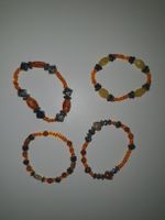 4er Set🧡Orange Herbst Armbänder