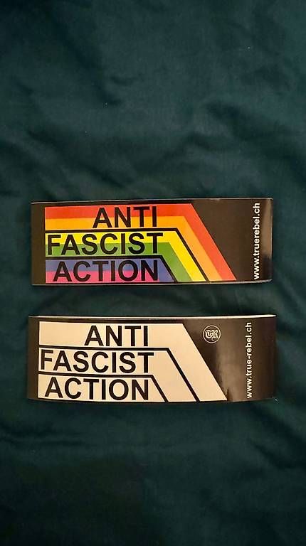 Sticker: Antifascist Action Sticker – Usato da Zürich venduto da leo_25ss