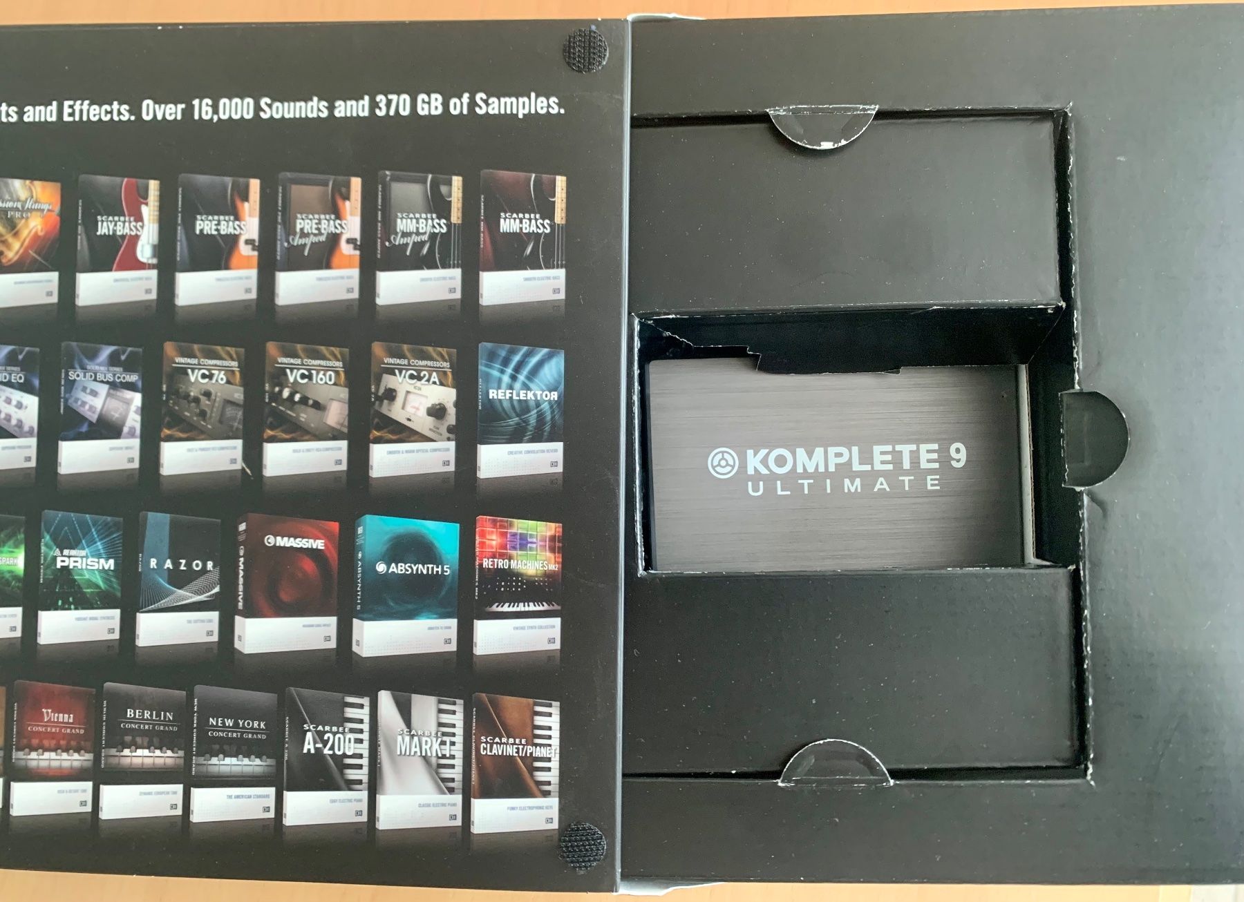Native Instruments Strumenti musicali: Native Instruments MASCHINE STUDIO + KOMPLETE 9 ULTIMATE Ful – Usato da Forel (Lavaux) venduto da Mello05 2