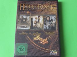 DER HERR DER RINGE TRILOGIE 3DVDs originalverpackt