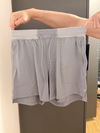 New-Lululemon License to Train Short 5” – Rhino Grey – SizeS