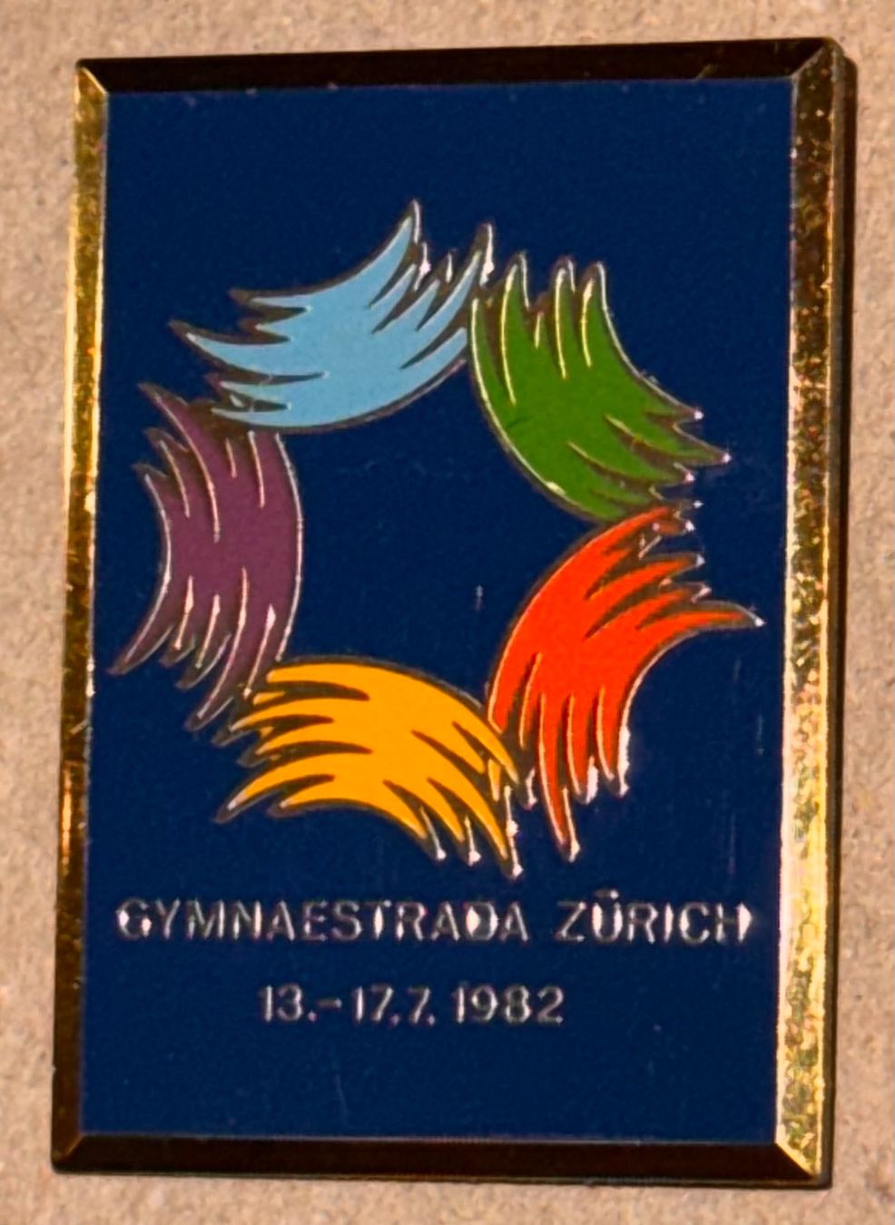 Medaglie: Abzeichen, Gymnaestrada Zürich 1982 – Usato da Andwil SG venduto da Ariisa1234