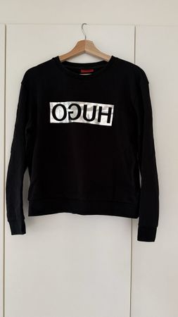 HUGO BOSS Pullover schwarz