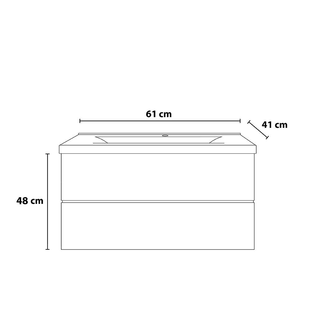 Installations & Meubles: Badmöbel WANGEN Deluxe - S Schwarz – Neuf avec emballage d'origine à Wallenwil par toesstal-vertrieb 4