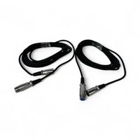 2x 4m Audiokabel XLR M Stecker auf XLR W Buchse (X1006)