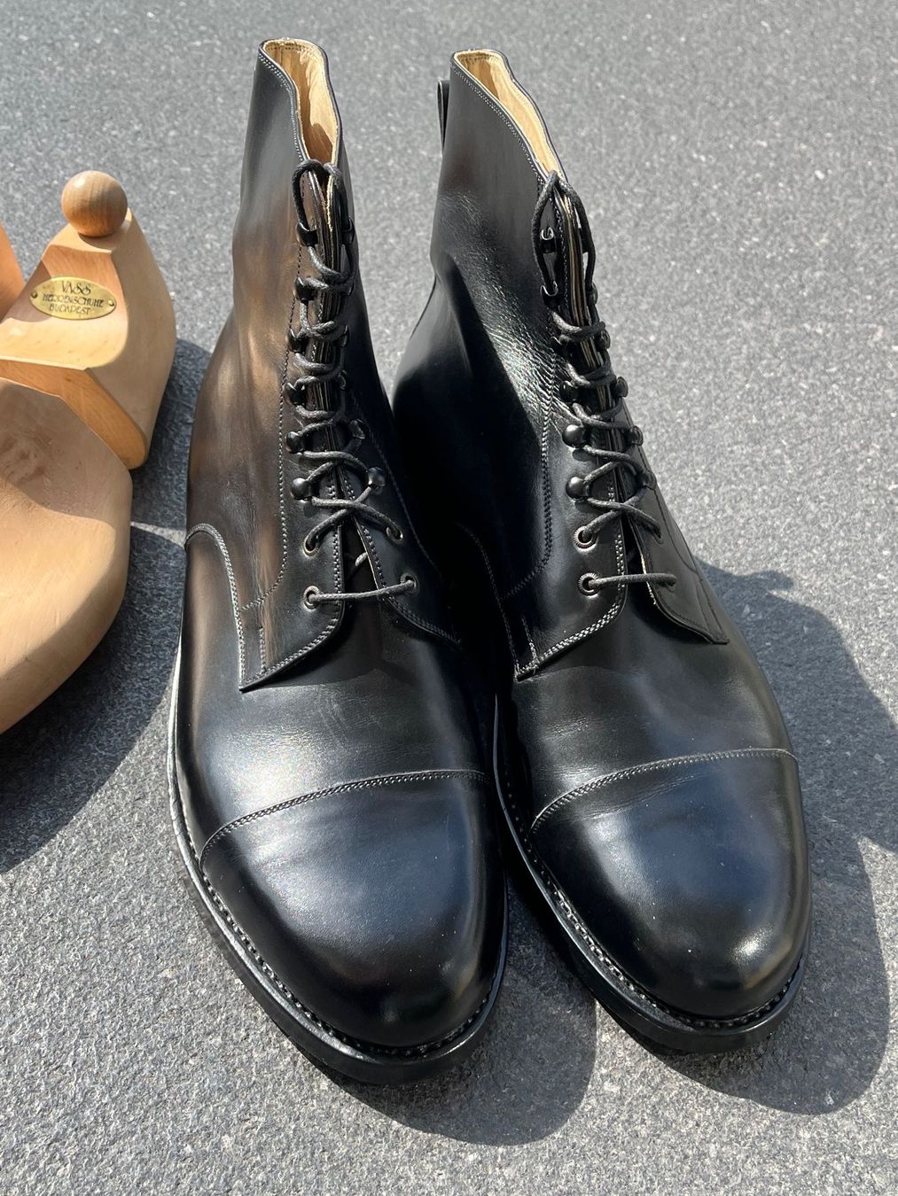 Scarpe da uomo: Vass Shoes Theresianer Boots - Handmade – Usato da Würenlos venduto da padcall