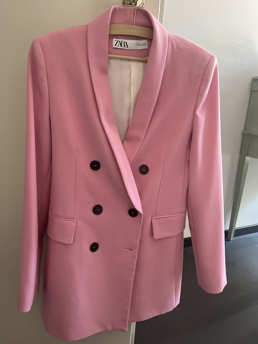 Zara Giacche & Cappotti: Pink suit with double breasted jacket Zara – Usato da Rüschlikon venduto da ant_5v7g 1