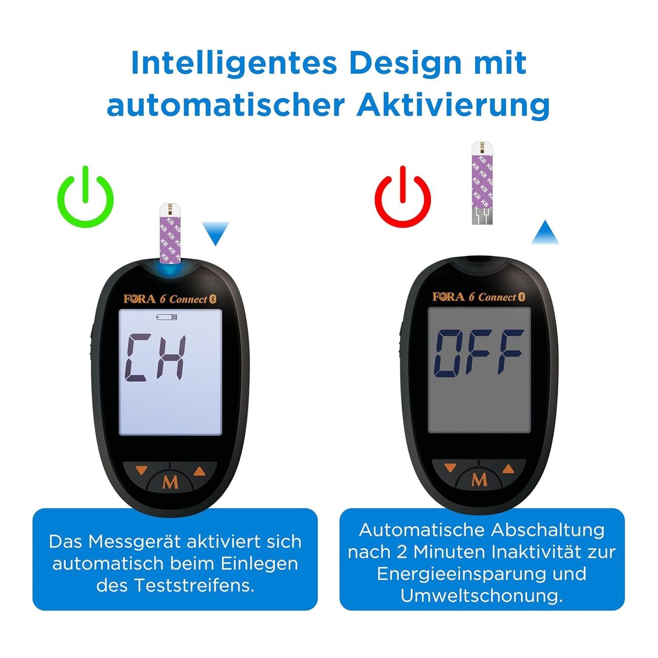 Attrezzature mediche: Fora 6 Connect Gesamtcholesterin-Messgerät & 10 Teststreifen – Nuovo e nell'imballaggio originale da St. Gallen venduto da ForaCare 3