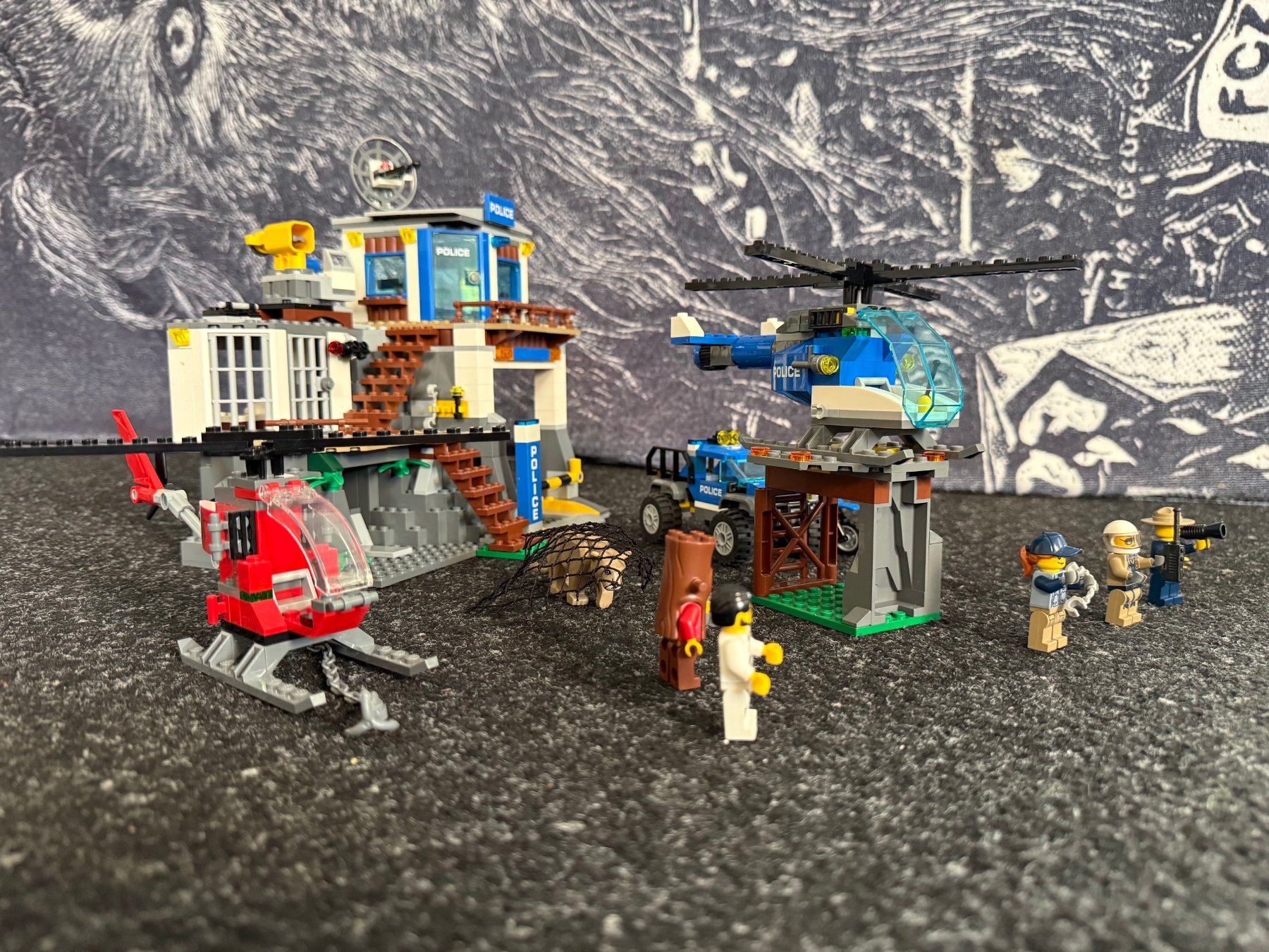 Lego Kit di costruzioni: Lego 60174 Hauptquartier der Bergpolizei – Usato da Grüningen venduto da mscheu