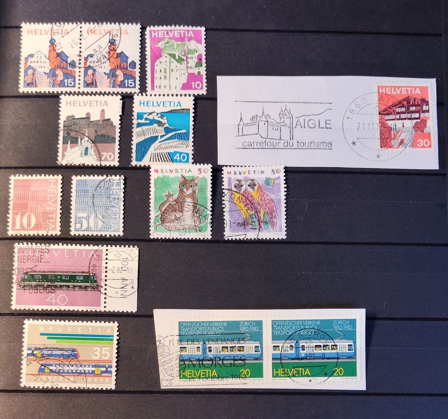 Alben: Briefmarkensammlung Schweiz – Gebraucht aus Lenzburg von Dani_Lenzburg 5