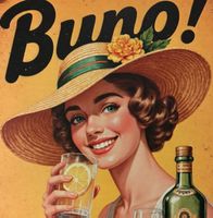 Limoncello - Schönes Blechschild - neu