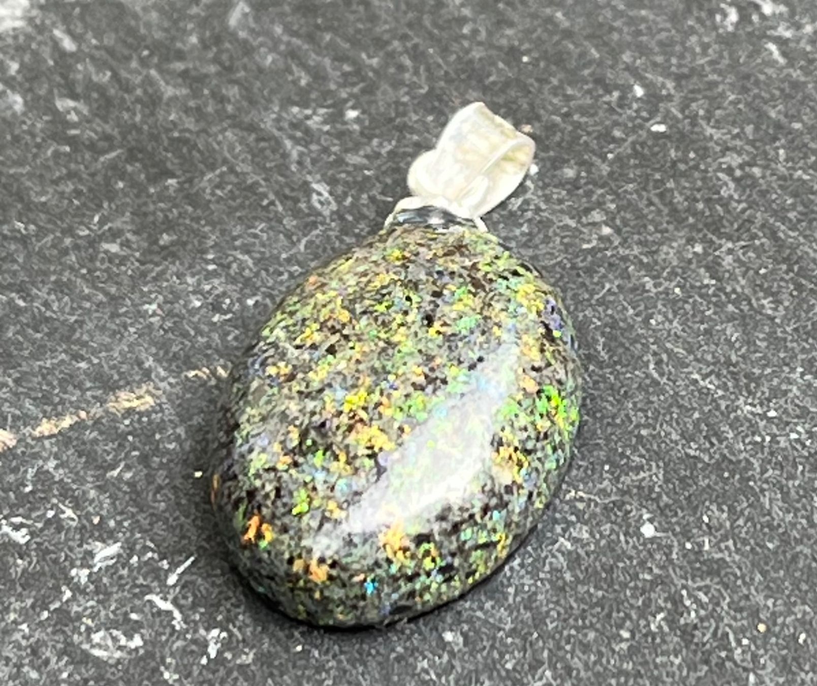 Ciondoli: Black Opal Anh. Whithe Cliffs Australien, Sale, alter Pr. 45 – Nuovo (secondo la descrizione) da Diegten venduto da hamofi57 3