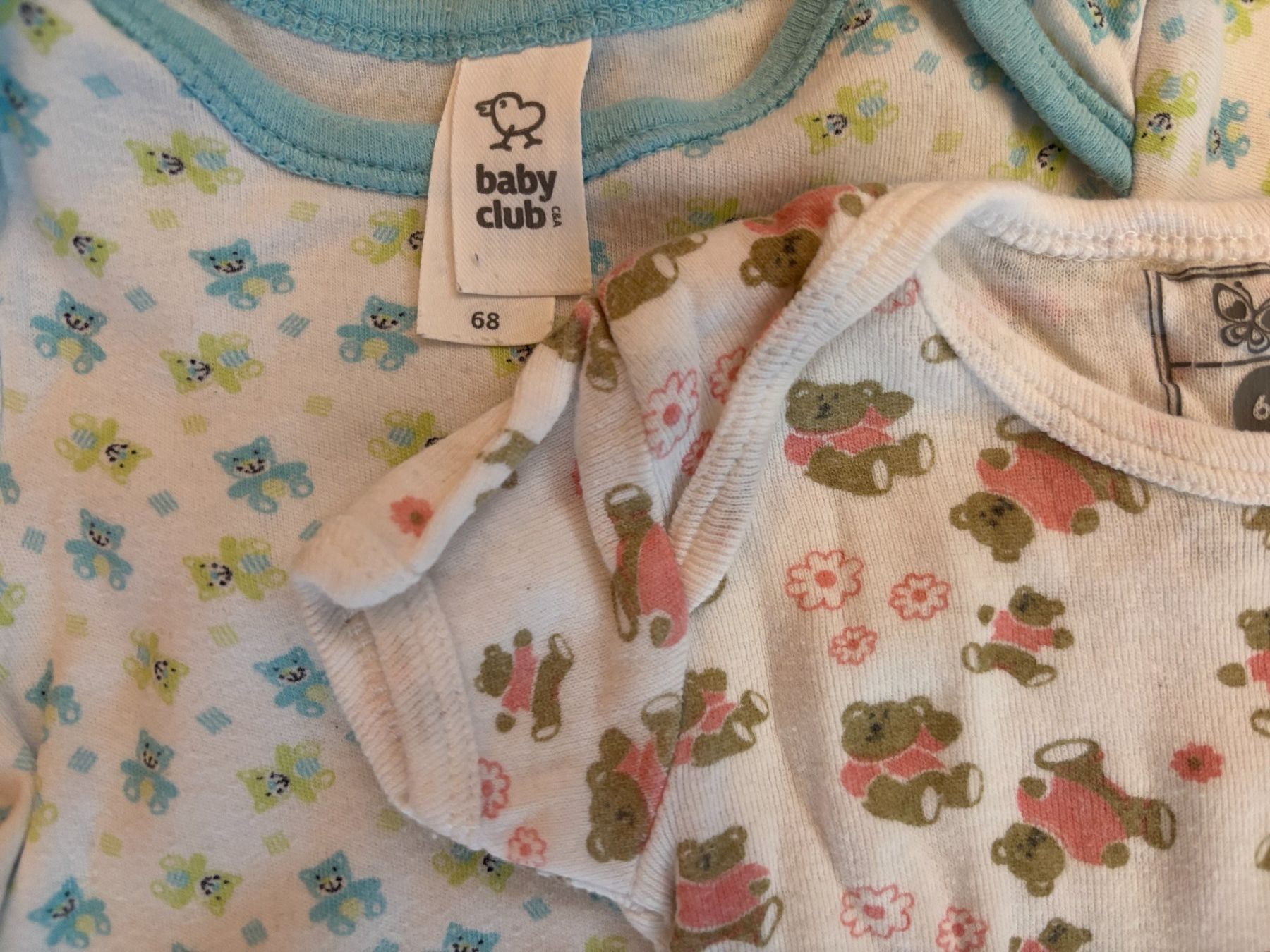 Biancheria intima: 6 Bodys Gr. 68 (#38) – Usato da Englisberg venduto da Apfelsine 3