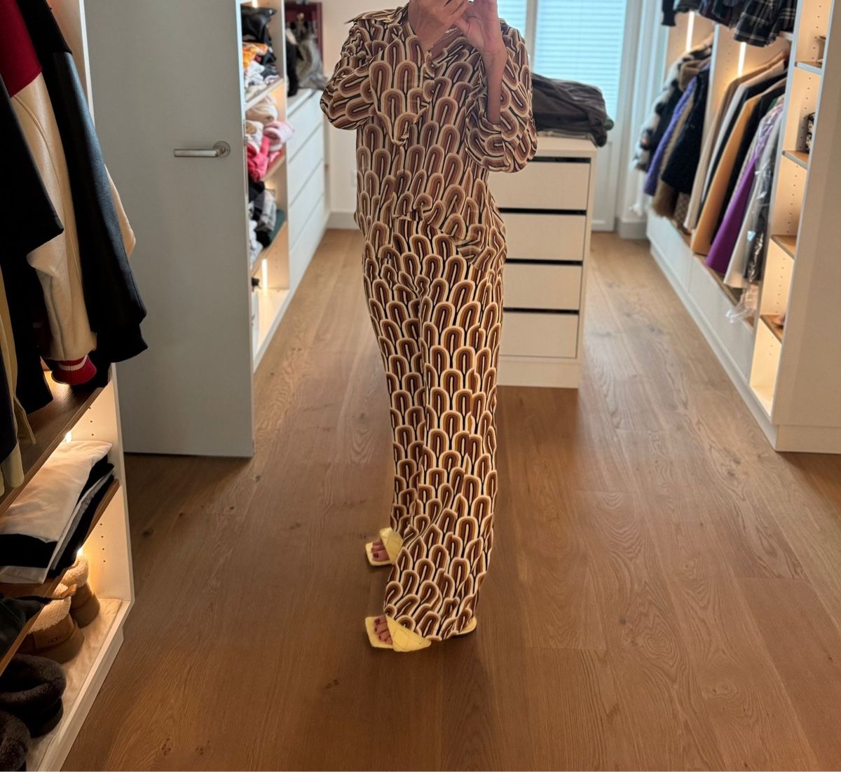 Zara Lotti di vestiti: Pyjama Set Damen Print Grösse M neuwertig – Usato da Luzern venduto da per_mxf5 1