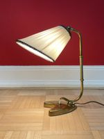 1950er Design Messing Tischlampe vintage Designerlampe 50s