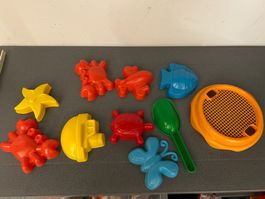 10x Teilig Sandspielzeug für Kinder - Jouets de plage sable