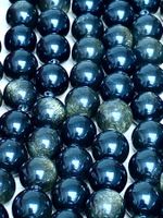 Strang echte golden Obsidian Kugeln 8 mm