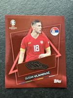 Dusan Vlahovic Topps Sticker EURO 2024 🦖