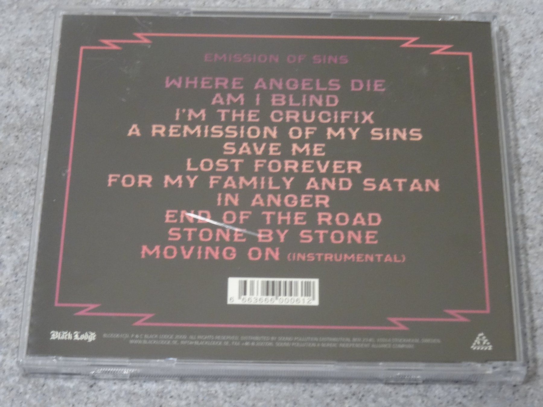 CDs: Hellfueled - Emission of Sins CD – Gebraucht aus Olten von Disc-Ausverkauf 1