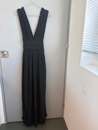 Abendkleid Schwarz Grösse 36 &OtherStories Seide