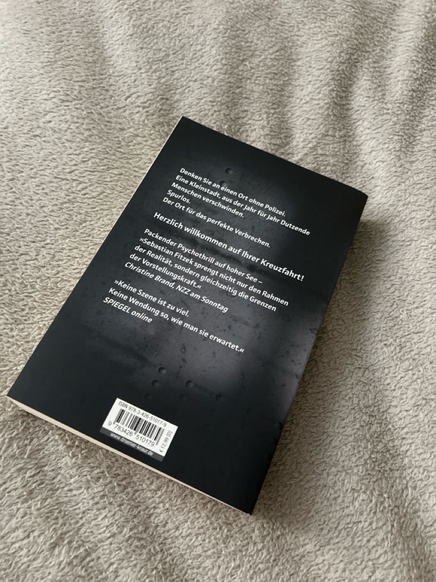 Libri: Passagier 23 von Sebastian Fitzek – Nuovo e nell'imballaggio originale da Boswil venduto da yan_5nkf 1