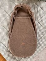Zaffiro Fußsack Mini Wool Bouclé, Brown.