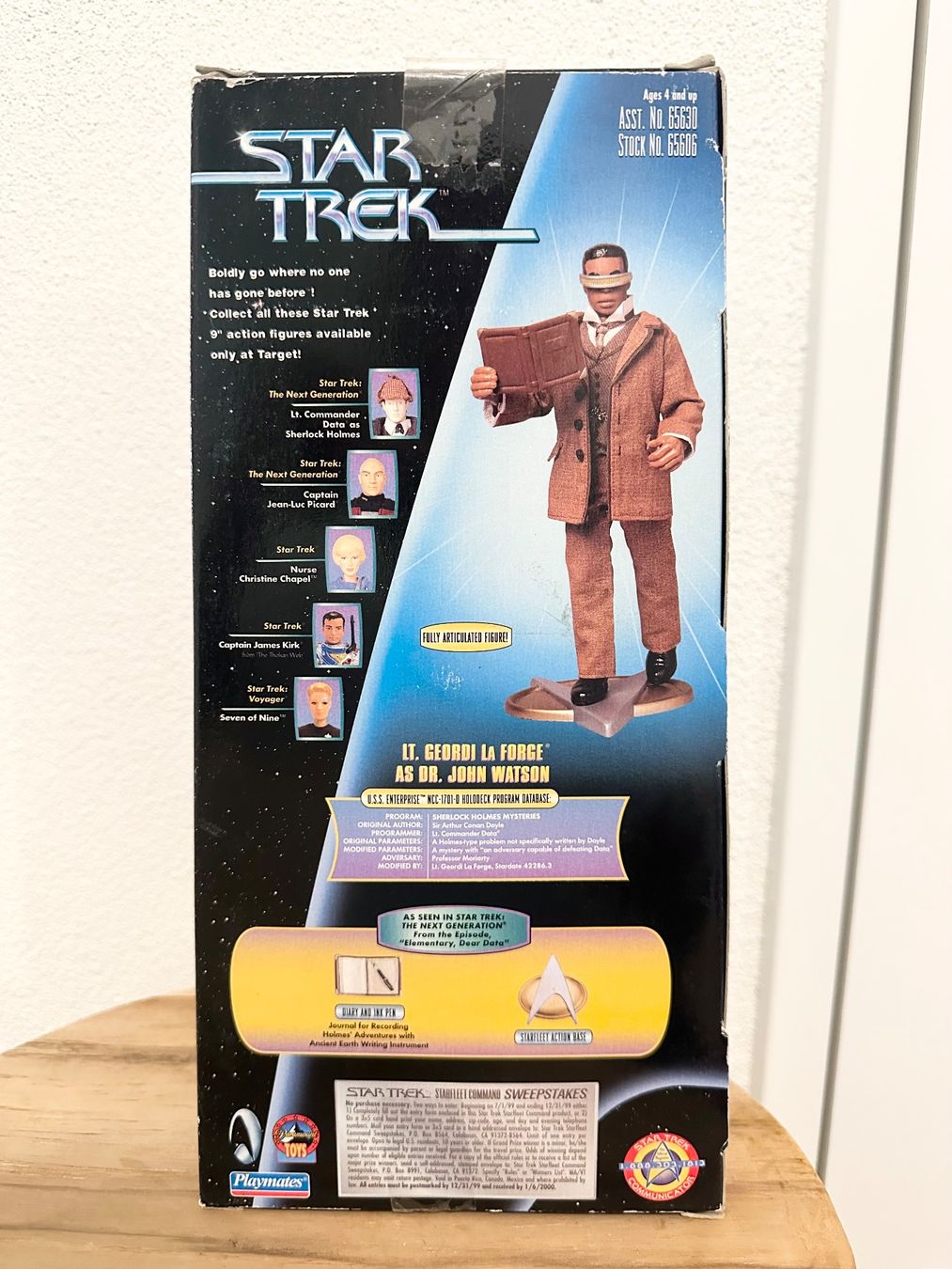 Figuren: Star Trek Starfleet Command Lt Commander La Forge neu 90er – Neu und originalverpackt aus Baar von Mic_vL 4