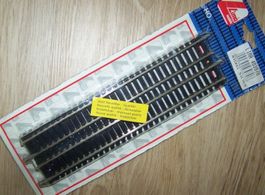 Lima H0 3970:  6 Stück Gerade aus  Neusilber je 22 cm, P.2,5