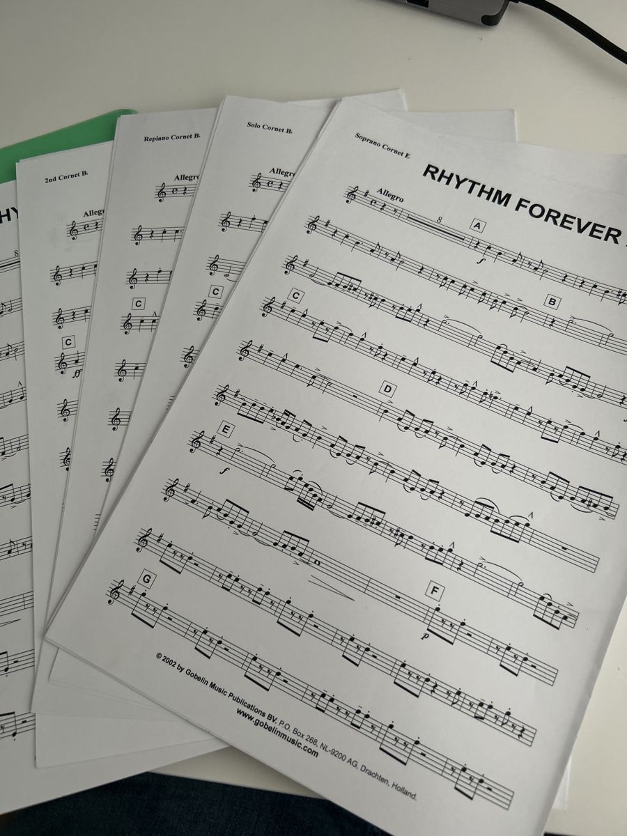 Dischi in vinile: Brass Band Noten: Rhythm Forever – Nuovo (secondo la descrizione) da Galgenen venduto da Red27 2