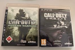 PS3 Spiele Call of Duty 4 Modern Warfare & Ghosts