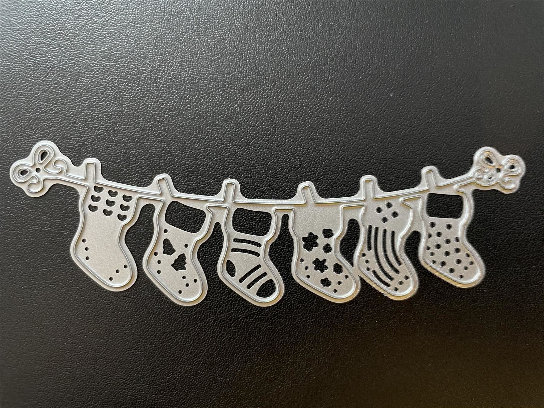 Schablonen: WEIHNACHTEN STIEFEL STANZSCHABLONE – Neu und originalverpackt aus Affoltern am Albis von scrapbooking 4
