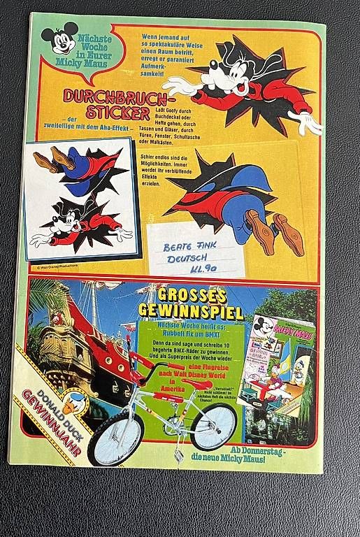 Comics: Micky Maus Heft Nr. 43/1984 – Gebraucht aus Bern von daskannweg 1