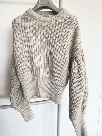 Zara Chunky Knit Pullover