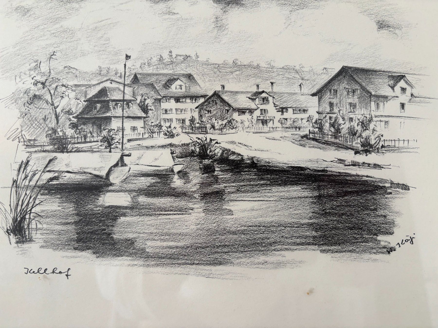 Foto & Immagini: Zeichnung Kehlhof Stäfa – Usato da Männedorf venduto da Tenner 1