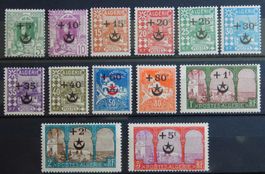 Algerien Kat. 58-70 * 1927 Kat. 50 Euro