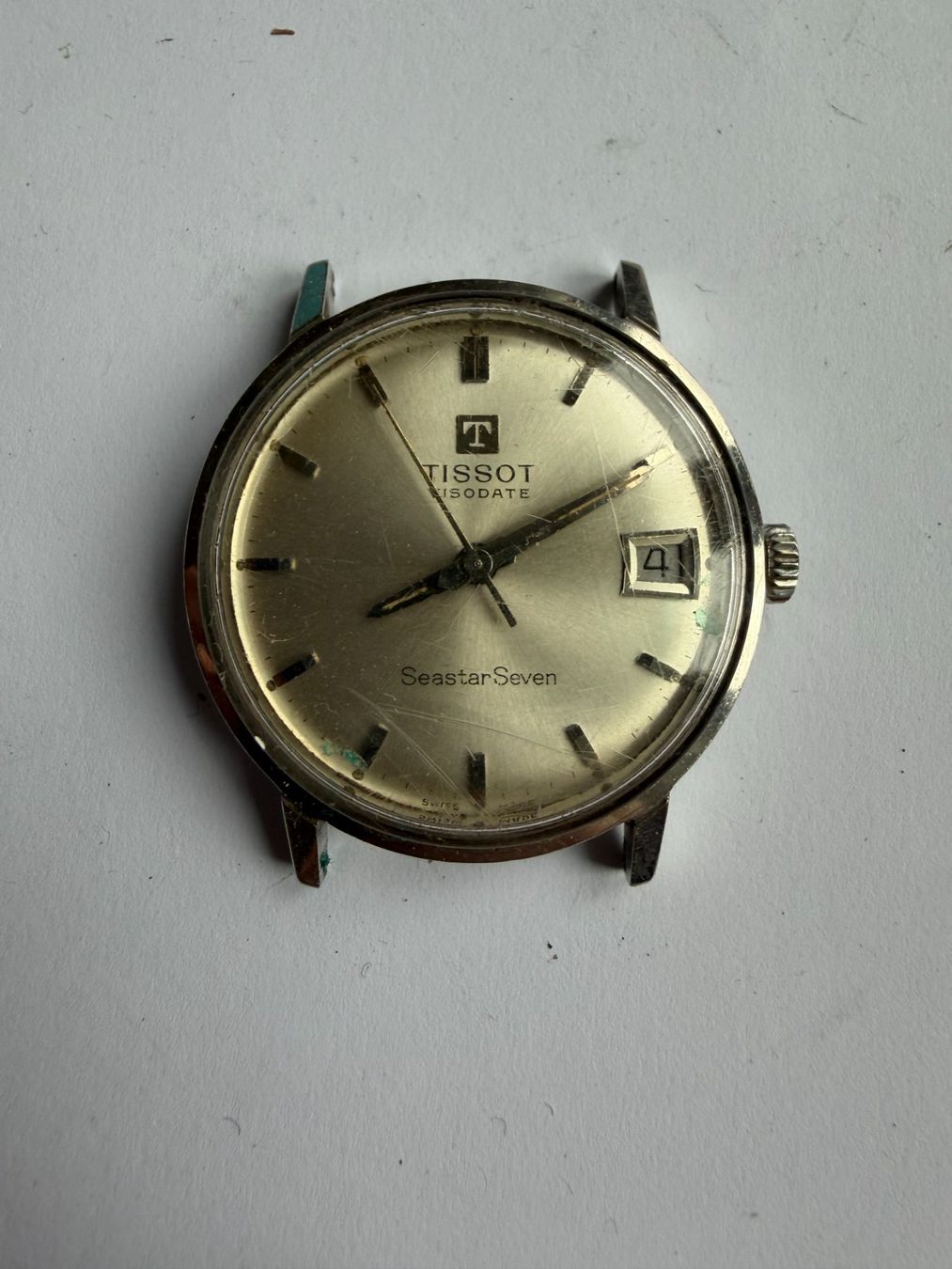 Tissot Uhren: Tissot Visodate Seastar Seven – Defekt aus Worblaufen von chronyves