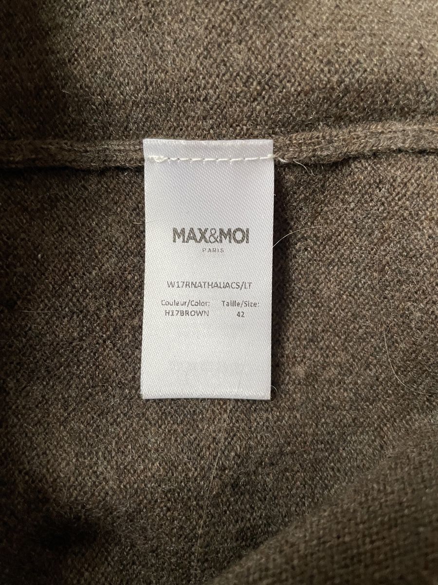 Max & Moi Vestiti: Cashmere Kleid mit Leder Grösse M neu – Nuovo e nell'imballaggio originale da Buch am Irchel venduto da TT65 8