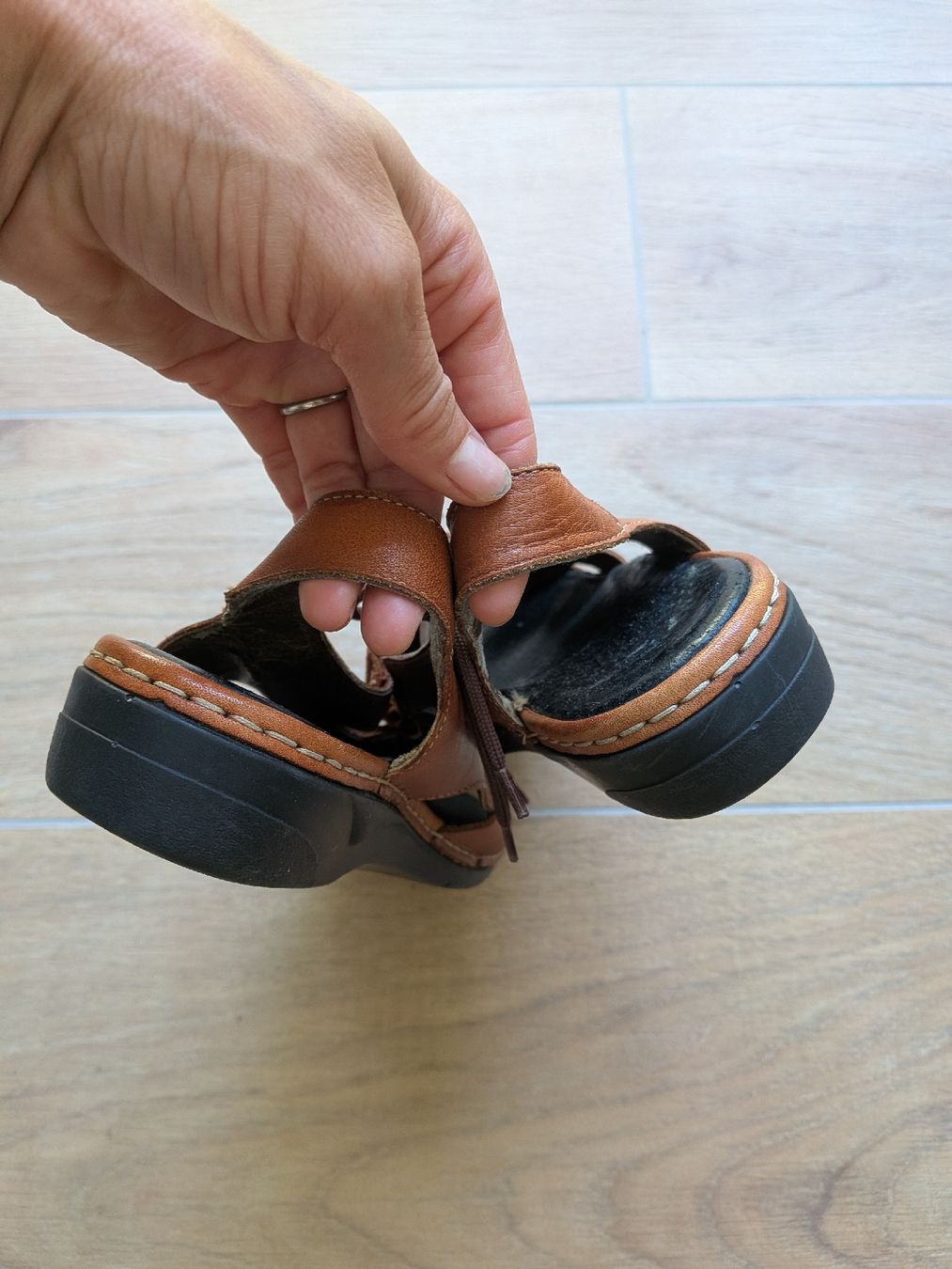 Rieker Scarpe da donna: Rieker Ledersandale Grösse 37 – Usato da Eschenbach SG venduto da SanFranciscoCalifornia 5