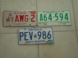 YUKON BRITISH COLUMBIA UND ONTARIO