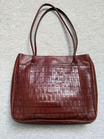 Sac Vintage cuir " Globus " ( tissu intérieur ) Tasche