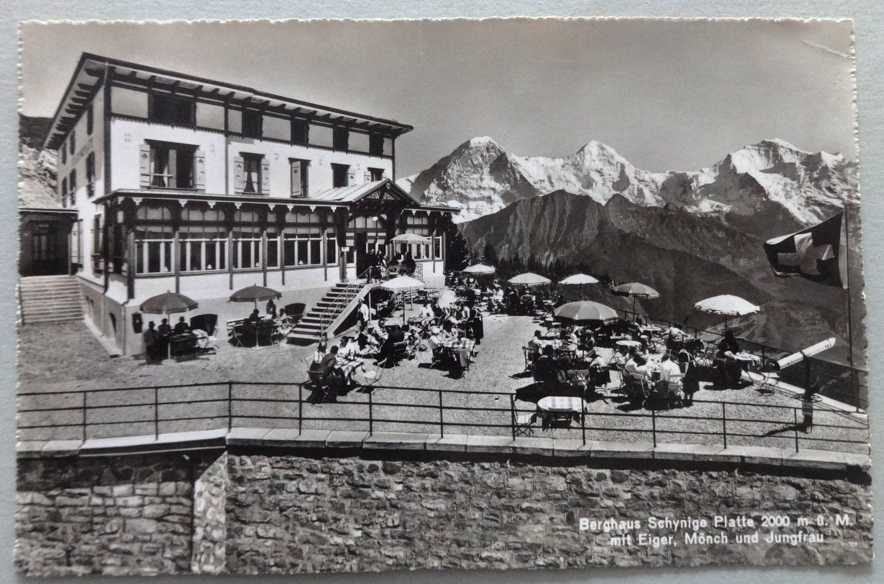 Cartes postales: Berghaus Schynige Platte 2000 m ü.M. – Défectueux à Fétigny par Billy2miny
