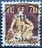 1908 Helv. m. Schwert Zst 114 Voll-⦿ Bern SBK 25.-