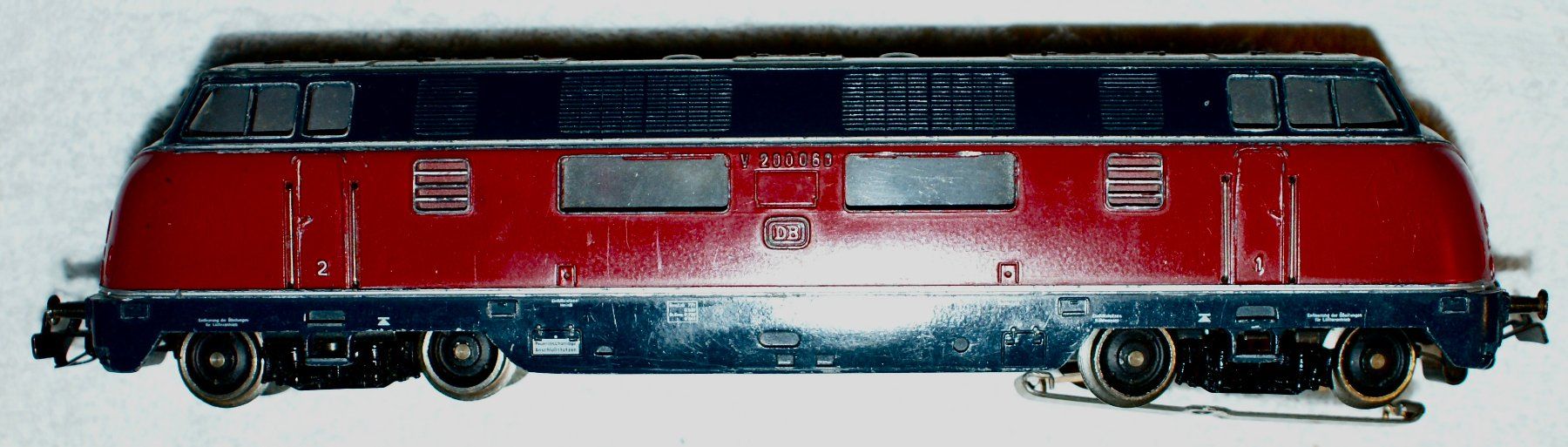 Märklin Modellini di ferrovie: Locomotive Marklin 3021, no V200060 – Usato da Morrens VD venduto da alain50 1