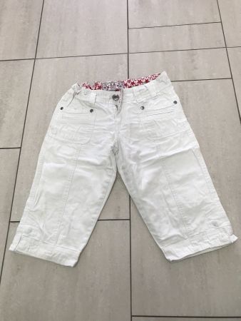 Jeans Shorts Zara weiss Gr.128
