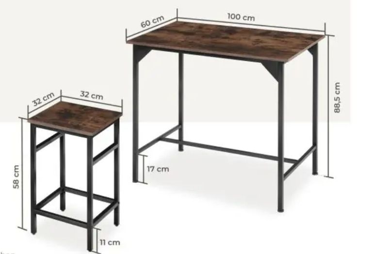 Tischset: Bartisch-Set Edinburgh – Gebraucht aus Rotkreuz von NextChance 3